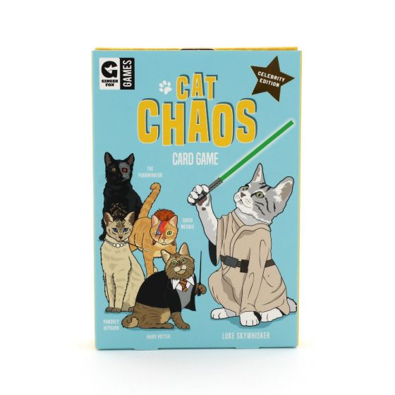 Cat Chaos Card Game Ginger Fox - Oscar & Libby's