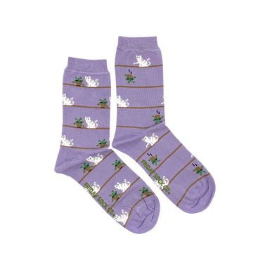 Friday Sock Co. |  Women's Socks | Cats and Plants Friday Sock Co. - Oscar & Libby's
