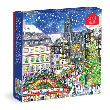 Galison | Christmas in France 500 piece puzzle - Oscar & Libby's