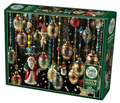 Cobble Hill | Christmas Ornaments 1000 piece puzzle Cobble Hill - Oscar & Libby's