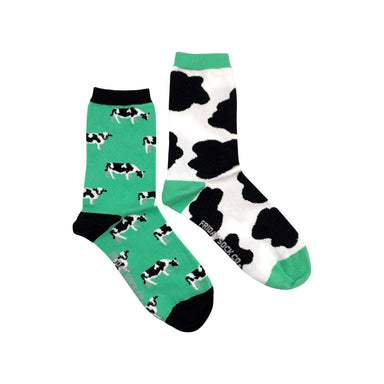 Friday Sock Co. |  Women's Socks | Cows - Oscar & Libby's