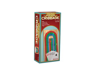 Solid Wood Cribbage Outset Media - Oscar & Libby's