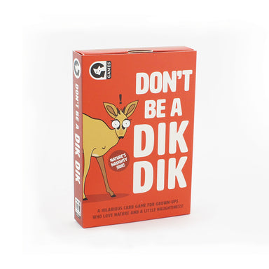 Don't Be A Dik Dik Card Game Ginger Fox - Oscar & Libby's