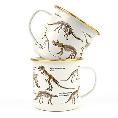 Enamel Mug | Dinosaurs JabCo - Oscar & Libby's