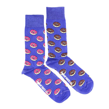 Friday Sock Co. |  Men's Socks | Brown & Pink Donut Friday Sock Co. - Oscar & Libby's