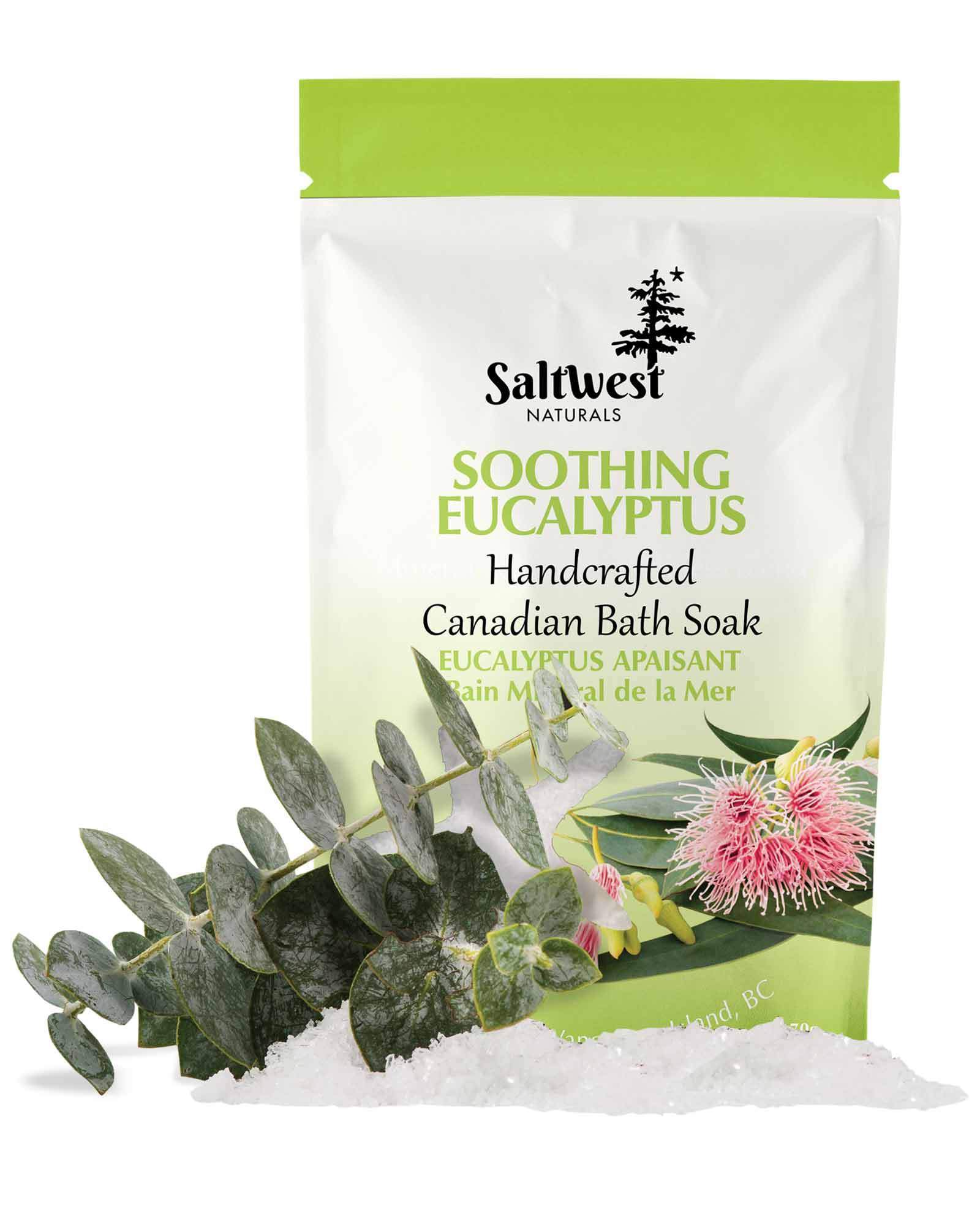 Saltwest | Soothing Eucalyptus Bath Soak Saltwest - Oscar & Libby's