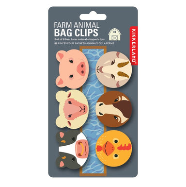 Farm Animal Bag Clips - Oscar & Libby's