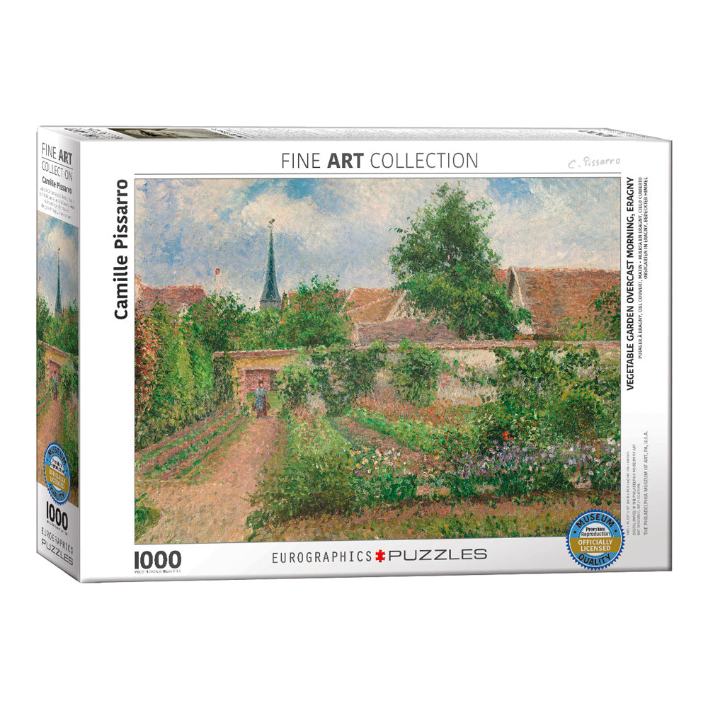 Eurographics | Vegetable Garden Overcast Morning, Eragny 1000 piece puzzle Eurographics - Oscar & Libby's