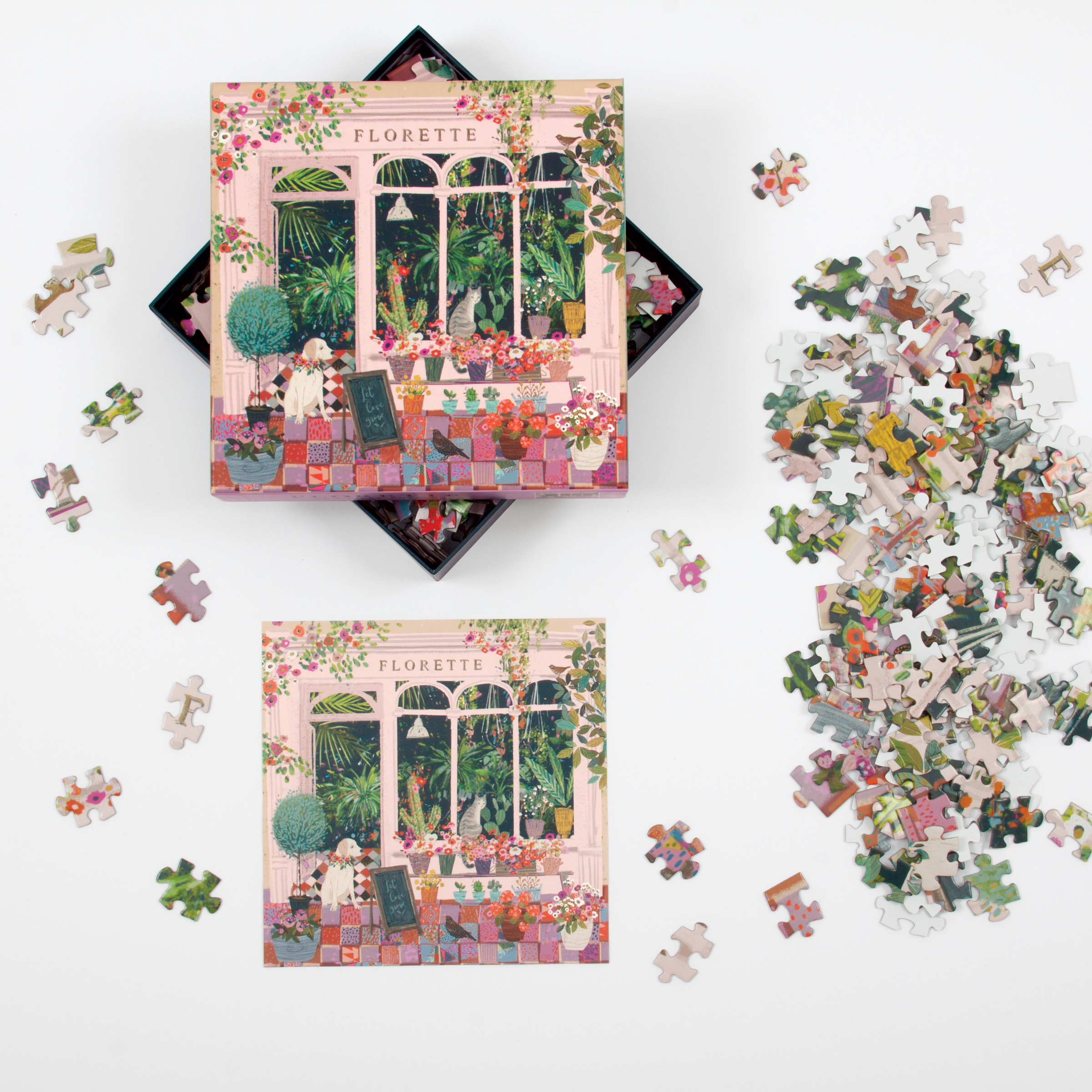 Galison | Florette 500 piece puzzle Gallison - Oscar & Libby's