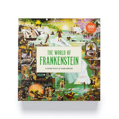 Laurence King | The World of Frankenstein 1000 piece Puzzle - Oscar & Libby's