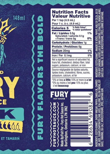 Fury Hot Sauce | Jerk - Oscar & Libby's