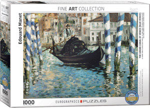 Eurographics | The Grand Canal of Venice by Édouard Manet 1000 piece puzzle Eurographics - Oscar & Libby's