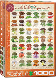 Eurographics | Herbs & Spices 1000 piece puzzle Eurographics - Oscar & Libby's