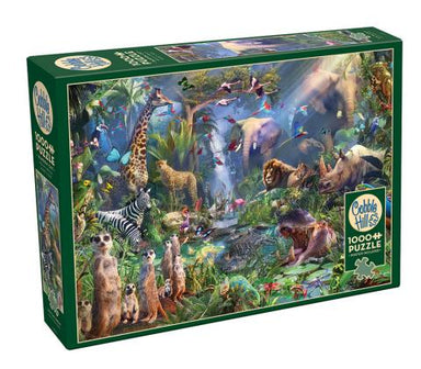 Cobble Hill | Into The Jungle 1000 piece puzzle Cobble Hill - Oscar & Libby's