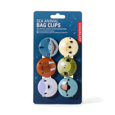 Sea Animal Bag Clips - Oscar & Libby's