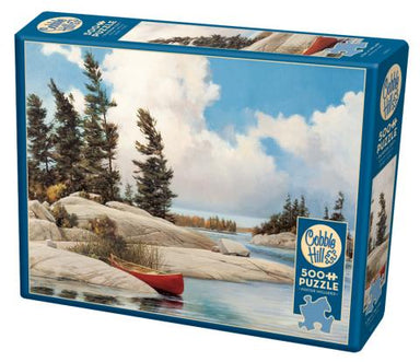 Cobble Hill | A Day At The Lake 500 piece puzzle Cobble Hill - Oscar & Libby's