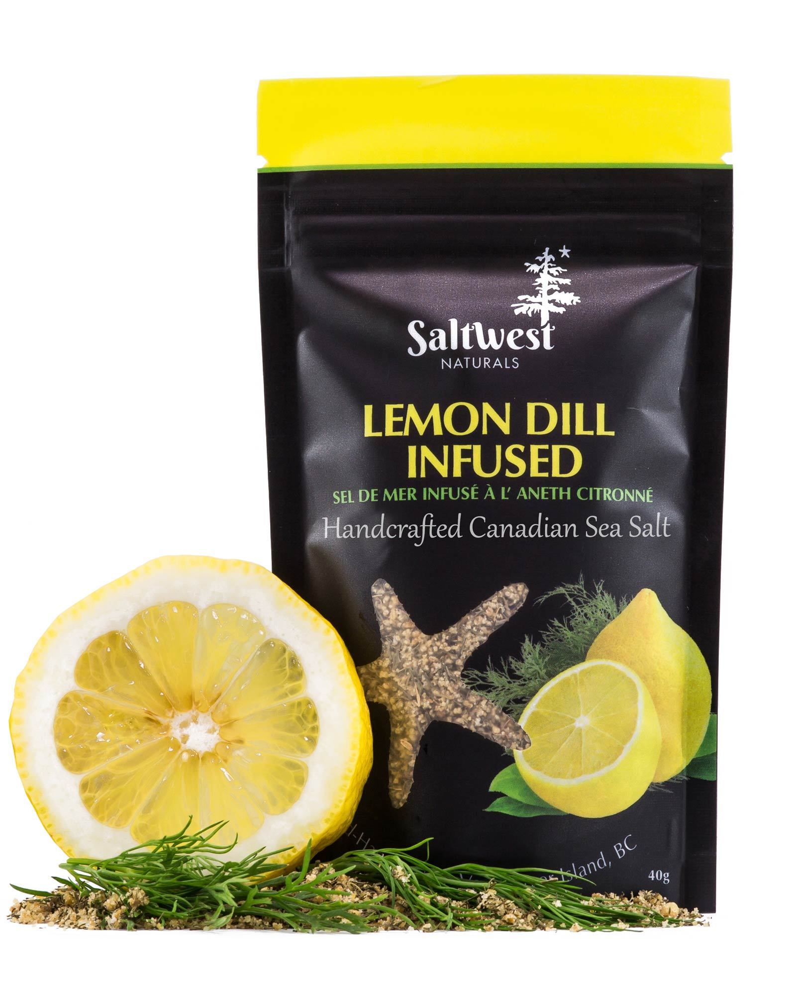 Saltwest | Lemon Dill Infused Salt Saltwest - Oscar & Libby's