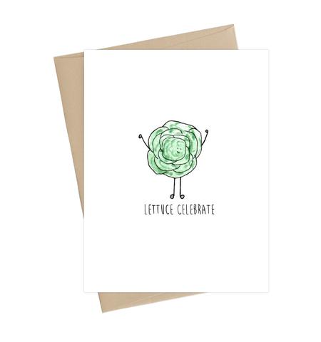 Lettuce Celebrate Birthday Card | Little May Little May Papery - Oscar & Libby's