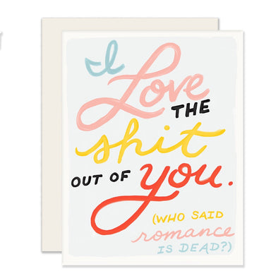 I Love The Shit Out Of You | Slightly Stationery Paper E Clips - Oscar & Libby's