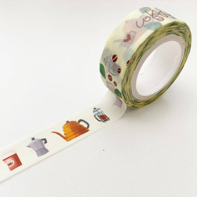 Coffee Lover Washi Tape | Little Red House Little Red House - Oscar & Libby's
