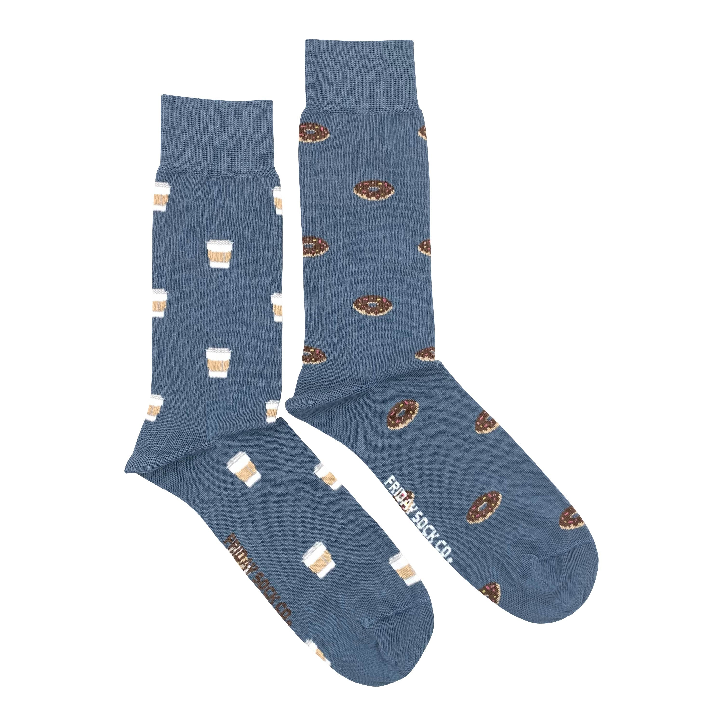 Friday Sock Co. |  Men's Socks | Coffee and Donut Friday Sock Co. - Oscar & Libby's