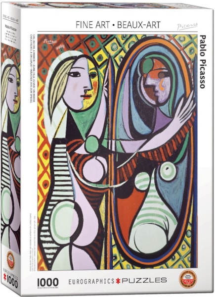 Eurographics | Girl Before A Mirror Pablo Picasso 1000 piece puzzle - Oscar & Libby's