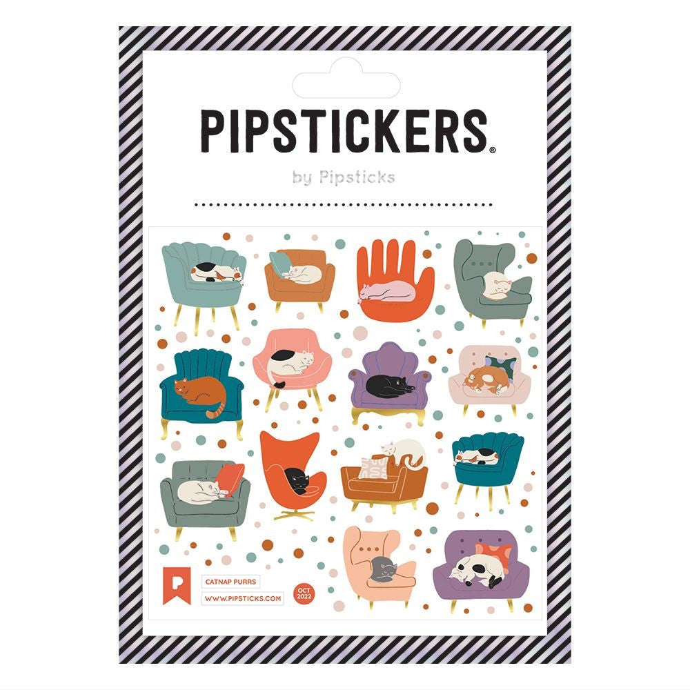 Pipstickers | Catnap Purrs - Oscar & Libby's