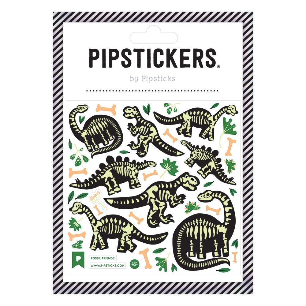 Pipstickers | Glow Fossil Friends - Oscar & Libby's