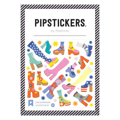 Pipstickers | Fuzzy Platform Shoes - Oscar & Libby's