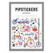 Pipstickers | Wheel Be Together Pipsticks - Oscar & Libby's