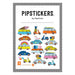 Pipstickers | Wanderlust - Oscar & Libby's