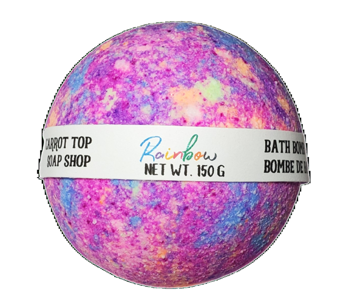 Bath Bomb | Rainbow Carrot Top Soap Shop - Oscar & Libby's