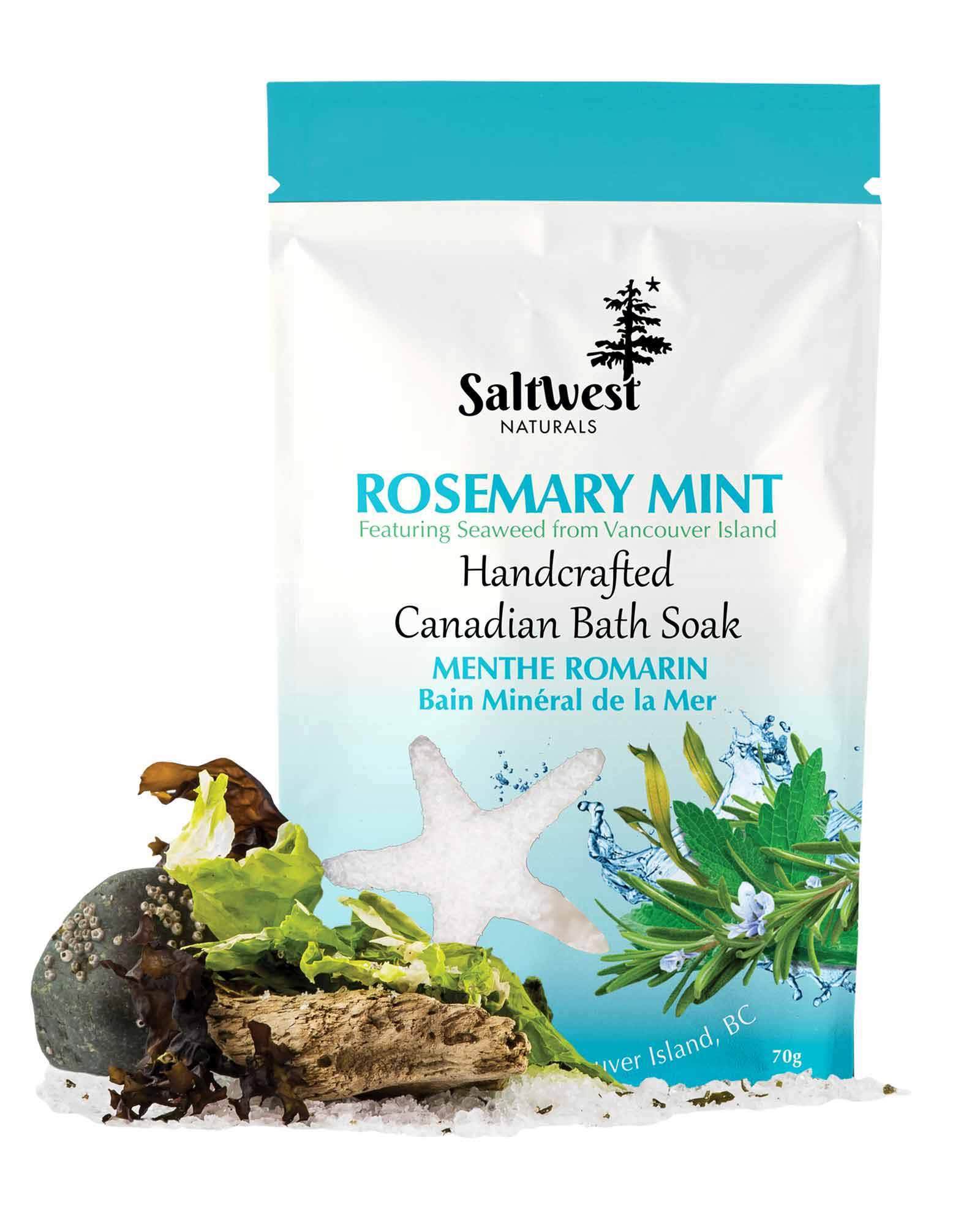 Saltwest | Rosemary & Mint Bath Soak Saltwest - Oscar & Libby's