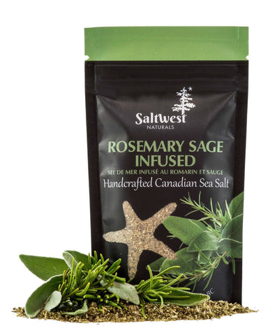 Saltwest | Rosemary Sage Infused Salt Saltwest - Oscar & Libby's