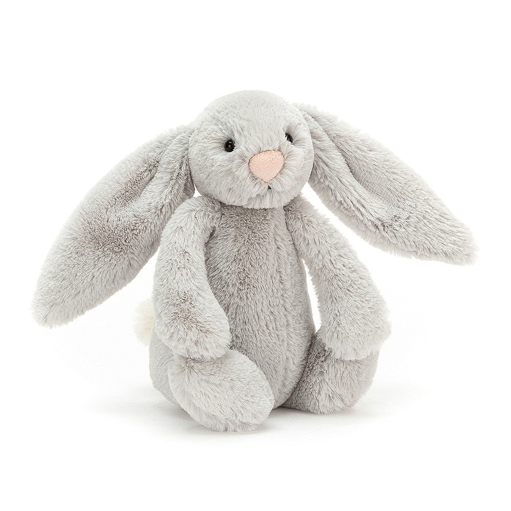 Bashful Grey Bunny Small Jellycat - Oscar & Libby's