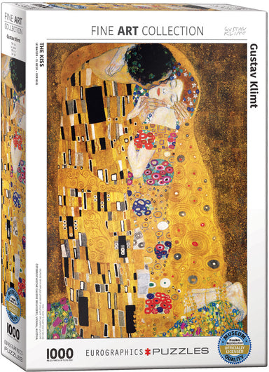 Eurographics | The Kiss by Gustav Klimt 1000 piece puzzle Eurographics - Oscar & Libby's