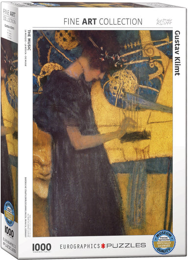 Eurographics | The Music by Gustav Klimt 1000 piece puzzle Eurographics - Oscar & Libby's