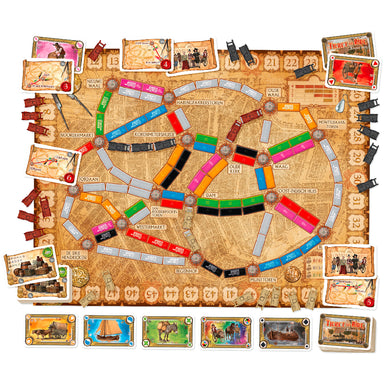 Ticket to Ride: Amsterdam Asmodee - Oscar & Libby's
