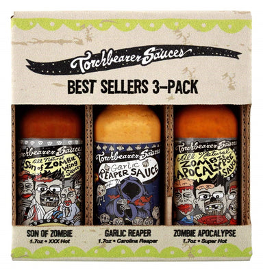 Torchbearer Best-Sellers 3-Pack Torchbearer Sauces - Oscar & Libby's