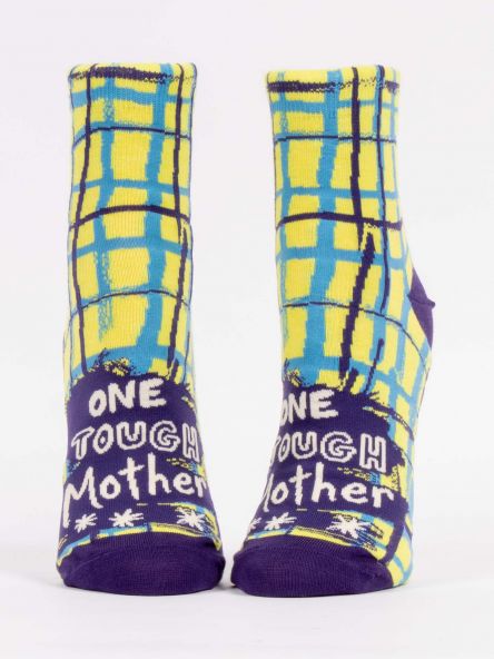 Blue Q | Women's Ankle Socks | One Tough Mother Blue Q - Oscar & Libby's