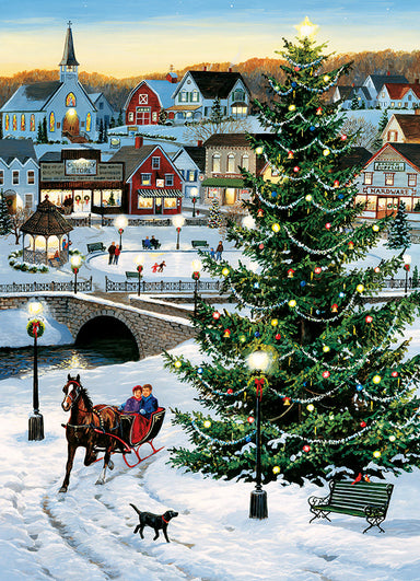 Cobble Hill | Village Tree 1000 piece puzzle Cobble Hill - Oscar & Libby's