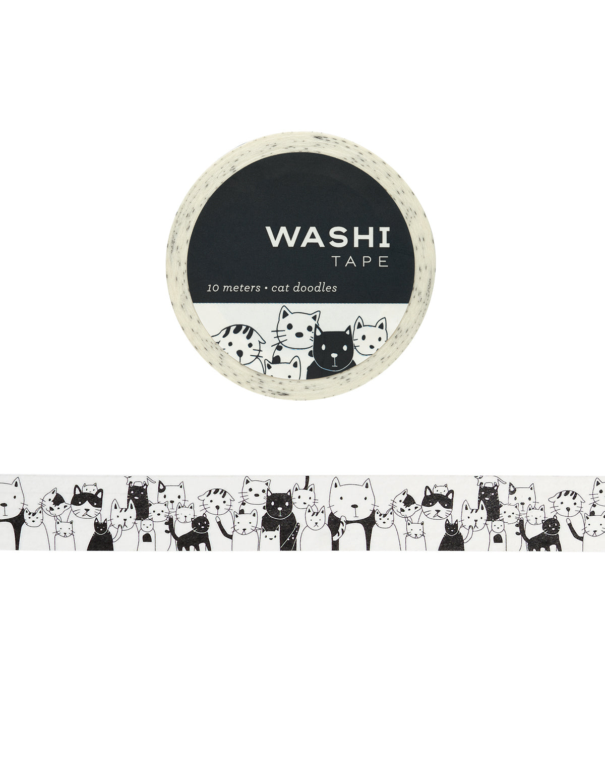 Cat Doodles Washi Tape | Girl of All Work Girl of All Work - Oscar & Libby's