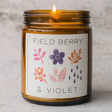 My Weekend is Booked | Field Berry + Violet Candle - Oscar & Libby's