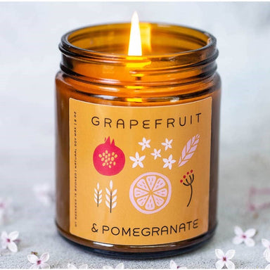 My Weekend is Booked | Grapefruit + Pomegranate Candle - Oscar & Libby's