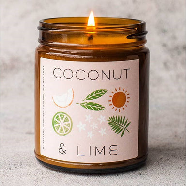 My Weekend is Booked | Coconut + Lime Candle - Oscar & Libby's