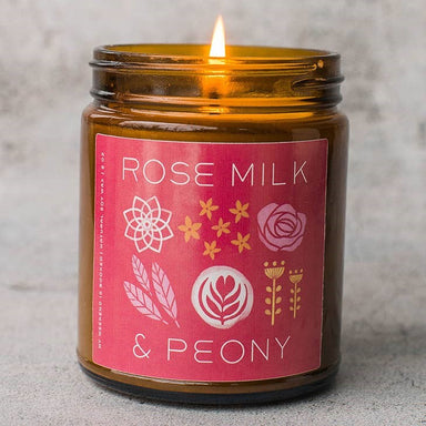 My Weekend is Booked | Rose Milk + Peony Candle - Oscar & Libby's