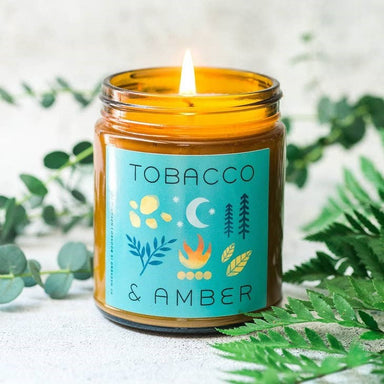 My Weekend is Booked | Tobacco + Amber Candle - Oscar & Libby's
