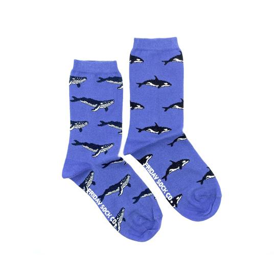 Friday Sock Co. |  Women's Socks | Whales Friday Sock Co. - Oscar & Libby's