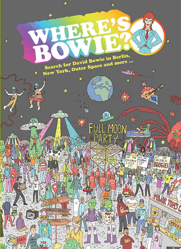 Where's Bowie? A Search and Find Book Penguin Random House - Oscar & Libby's