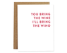 Wino Birthday Card | Rhubarb Paper Rhubarb Paper Co - Oscar & Libby's